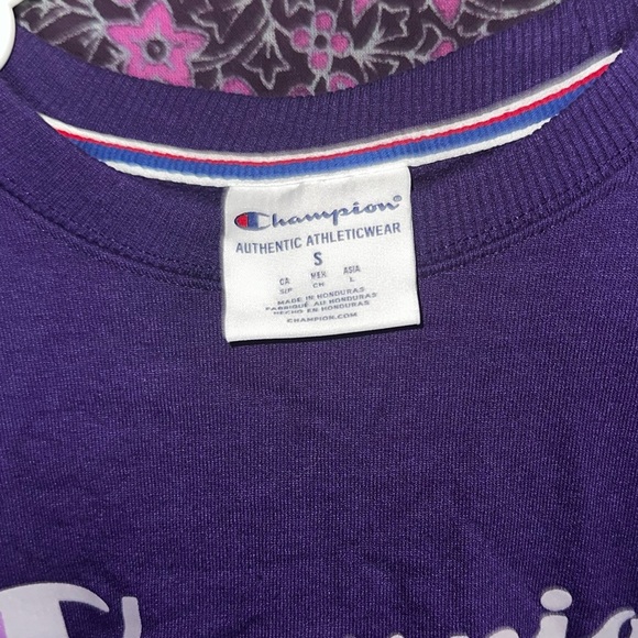 Champion Violet Crewneck Sweatshirt - Picture 3 of 3